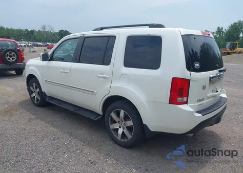 2013 Honda Pilot Touring from USA, damaged, VIN 5FNYF4H98DB020001
